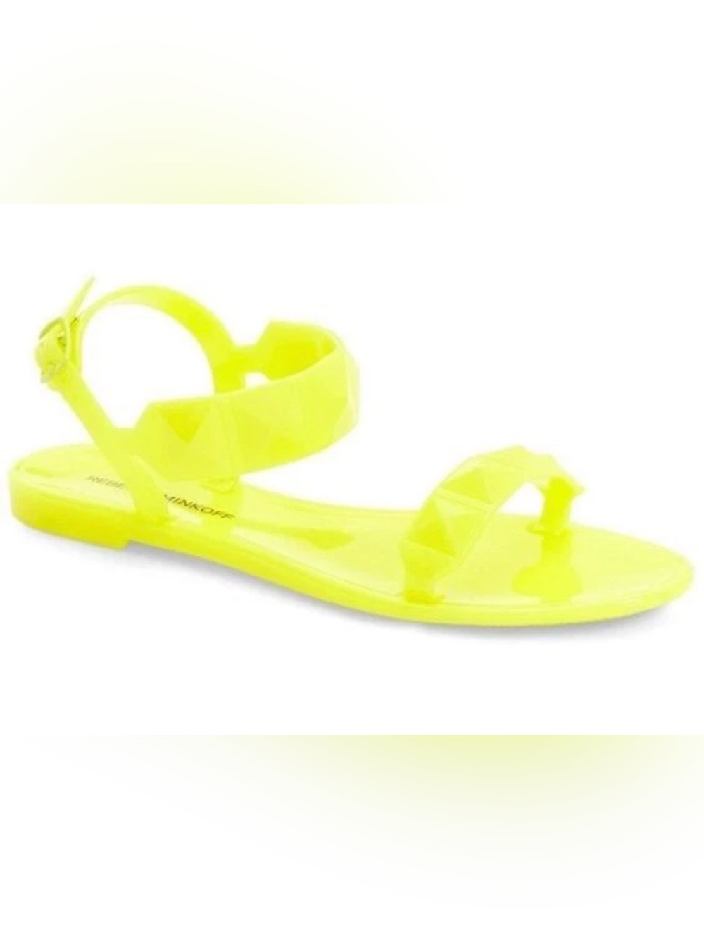 Rebecca Minkoff Women’s Jana Ankle Strap Jelly Sandals Studs. Size: 40